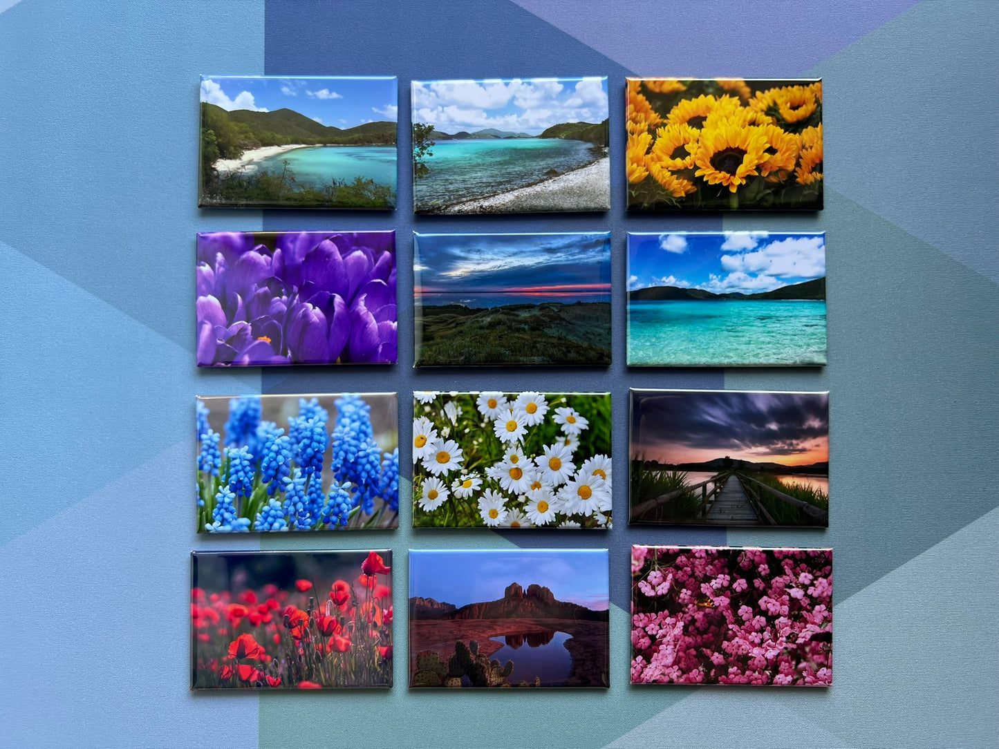 2x3 Custom Photo Magnets - Set of 12